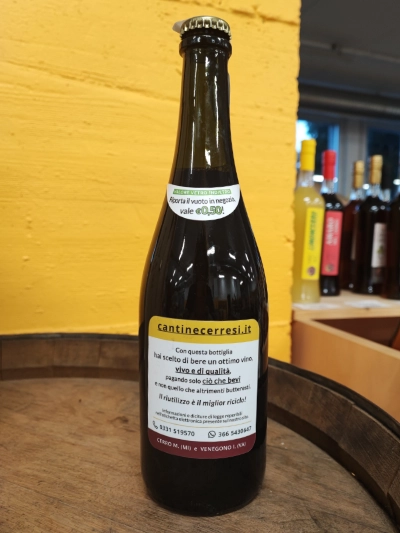Bottiglia da 75 cl.